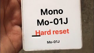 Mono mo01j hard reset [upl. by Katha176]