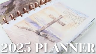 ✝️ 2025 Faith Planner Quick Flip Through and Giveaway  War Binder [upl. by Lesirg]