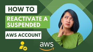 How To Reactivate A Suspended AWS Account  AWS Free Tier Account Suspension Notification [upl. by Chernow941]