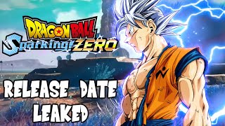 RELEASE DATE AND OPEN BETA TEST LEAKED FOR DRAGON BALL SPARKING ZERO [upl. by Eerihs]