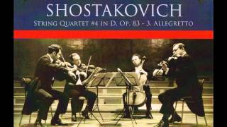 Shostakovich String Quartet No 4 in D Op 83 Borodin Quartet [upl. by Notseh330]