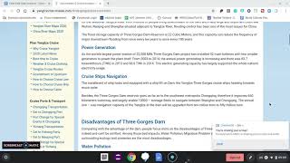 Three Gorges Dam Advantages and Disadvantages [upl. by Torto544]