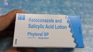 Phytoral sp scalp Lotion  Ketoconazole amp salicylic Acid Lotion  Phytoral sp Shampoo uses Hindi [upl. by Obel784]