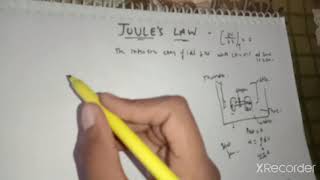 Thermodynamics lecture 09joules law Bsc 2nd year physical chemistry book first chapter thermodynam [upl. by Akers]