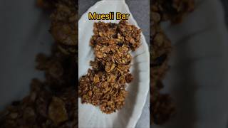 Muesli Bar Simple healthy muesli bar in 10 mins healthy bar muesli shortvideo shorts [upl. by Berty739]