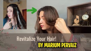 KERATIN Hair Mask By MARIUM Pervaiz MeriumPervaiz [upl. by Arikaahs]