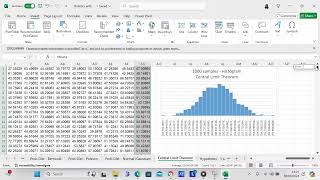 Prove the Central Limit Theorem in Excel [upl. by Atsirt]