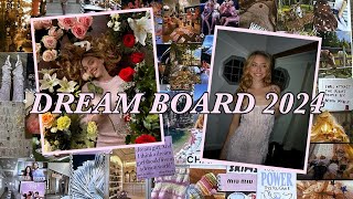 make my dream board with me ♡ 2024 [upl. by Giacamo171]