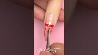 Top Nails Art Tutorial 💅nails nailart nailtutorial [upl. by Ojyram]