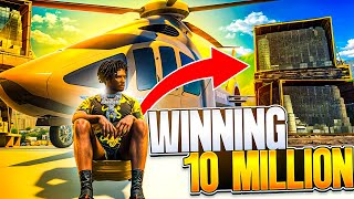 WINNING 10 MILLION in GTA 5 RP [upl. by Wilterdink]