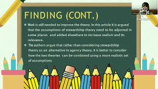 GROUP 11 STEWARDSHIP THEORY amp CORPORATE GOVERNANCE [upl. by Morna]