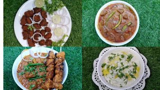 Complete Dawat Menu  Mutton Chatkhara Boti Mutton Korma Chicken Tikka Masala Chicken Malai Tikka [upl. by Astred]