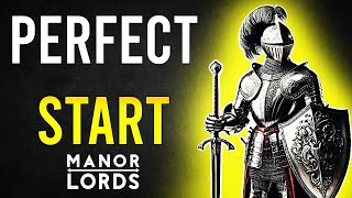 Master Manor Lords Essential Perfect Start Guide [upl. by Ellicul]