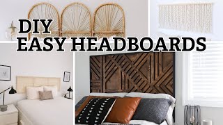 Beautiful DIY Headboards Find your Inspiration  Home Decor Ideas [upl. by Airla246]