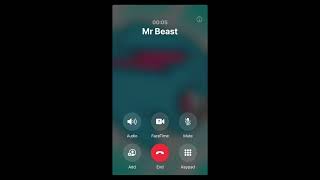 Mr Beast called me😳 shorts mrbeast viralvideo [upl. by Aved622]