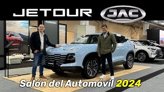 JETOUR amp JAC en el Salón del Automóvil 2024 lanzamientos novedades precios y más 4K [upl. by Ynamreg685]