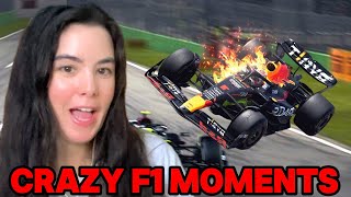 Craziest Moments in F1 History REACTION [upl. by Ennaxor722]