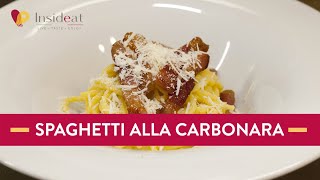 Chef Vincenzo proposes pasta alla carbonara [upl. by Robbyn]