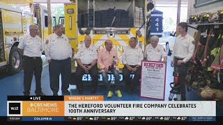 The Hereford Volunteer Fire Company is celebrating its 100th year anniversary  Wheres Marty [upl. by Eimot406]