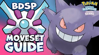 How to use GENGAR GENGAR Moveset Guide Pokemon Brilliant Diamond and Shining Pearl [upl. by Tonneson285]