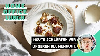 Blumenkohlsuppe mit Käse und Hackbällchen I FOODBOOM [upl. by Straub]