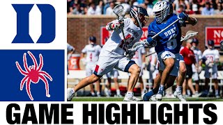 4 Duke vs 17 Richmond Lacrosse Highlights  2024 College Lacrosse  NCAA Lacrosse [upl. by Adair]