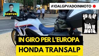 ioalgpvadoinmoto Honda Transalp 750 [upl. by Ronaele955]