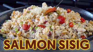 Salmon Sisig  Pulutan Recipe  Panlasang Pinoy [upl. by Abernathy]