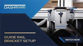 DashBoard Guide Rail Bracket Installation amp Setup [upl. by Ahsyla]