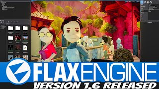 Flax Engine 16  A Shockingly Powerful Game Engine [upl. by Chuipek]