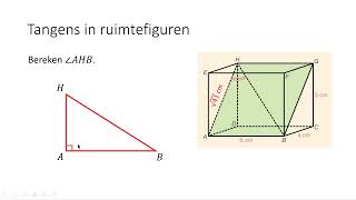 Tangens in ruimtefiguren 3 VMBOKGT [upl. by Enillebyam]