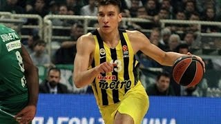 Bogdan Bogdanovic Full Series Highlights vs Panathinaikos  201617 Euroleague Playoffs [upl. by Odrarej]