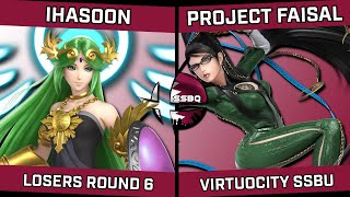 iHasoon Palutena vs Project Faisal Bayonetta  Virtuocity SSBU Tournament [upl. by Filberto]