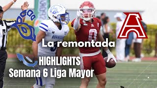 HIGHLIGHTS  Aguilas Blancas IPN vs Borregos CEM  Remontada  Semana 6 Liga Mayor ONEFA 2023 [upl. by Sheridan]