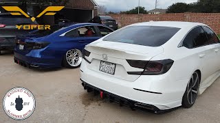 INSTALLING YOFER DIFFUSER ON KUZOS 2019 HONDA ACCORD [upl. by Eidroj]