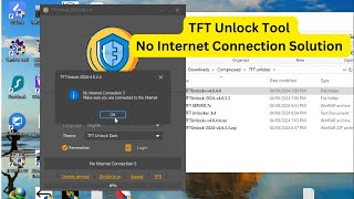 TFT Unlock Tool No Internet Connection Solution  TFT Unlock Tool Latest Free Installation Guide [upl. by Arammat]