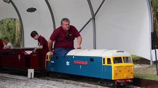 Barnards Miniature Railway Diesel Gala 2018 [upl. by Htebyram23]