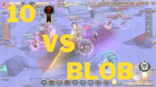 10 Caerleon vs Fort Sterling Blob  Albion Online [upl. by Hilar354]