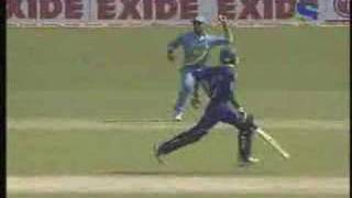 Yuvraj Singh Runs Out Dilshan [upl. by Notsag]