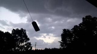 Severe Thunderstorm  7816  Porch Footage [upl. by Erina170]