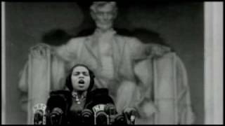 Marian Anderson Sings at Lincoln Memorial [upl. by Cosimo927]