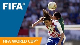 Croatia 01 Mexico  2002 World Cup  Match Highlights [upl. by Atteuqram779]