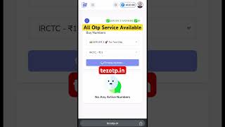 How To Get Unlimited Indian OTP IRCTC  Otp Buying Website  All Otp Service Availablefakenumber [upl. by Eednar]