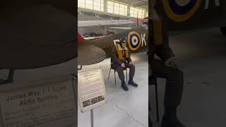 James May’s Airfix Spitfire at RAF Cosford shorts [upl. by Netsrejk]