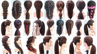 25 superior ponytail hairstyle for girls  hairstyle for outgoing  hair style girl [upl. by Rainer]