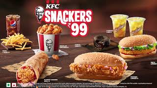 KFC Snackers  More crunch less price 😍🍗 [upl. by Jezabelle]