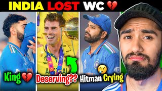 Bolne do Aaj Dil Tuta Hai 💔  India lost World Cup Final  IND vs AUS [upl. by Alyos]