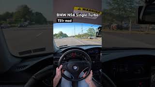 BMW N54 Single Turbo with T51r mod [upl. by Bultman]