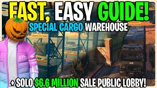 EASY SPECIAL CARGO WAREHOUSE GUIDE OCT 2023 How To Make Millions Solo In GTA 5 Online [upl. by Indnahc]