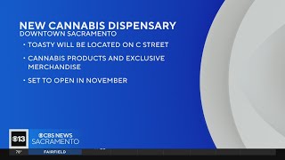 New cannabis dispensary opening November in downtown Sacramento [upl. by Lada]